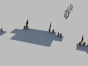 ancient soldiers 3D Model