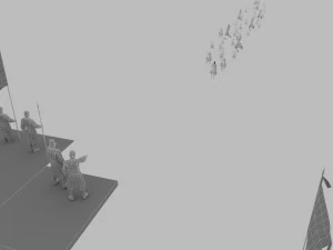 ancient soldiers 3D Model