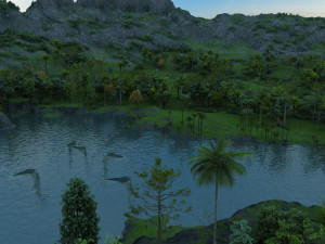 natural scene 3D-Modell