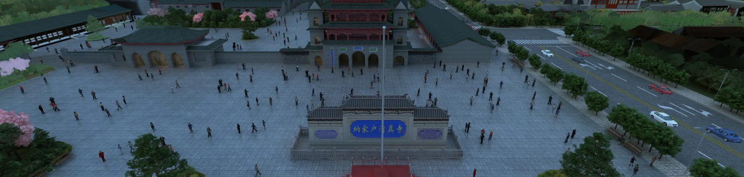 mosque 3D Model .c4d .max .obj .3ds .fbx .stl .blend 