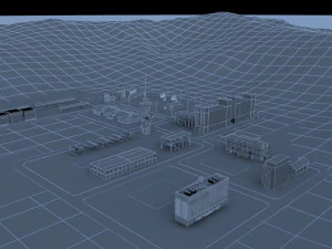electronic warfare 3D Model