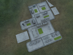 electronic warfare Model 3D
