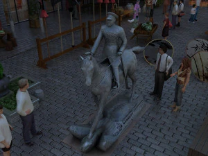 commercial street 3D Model