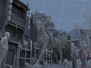 commercial street 3D Model