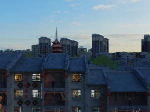 city building 3D Model