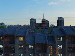 city building 3D Model