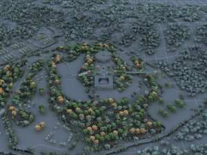 city building 3D 模型