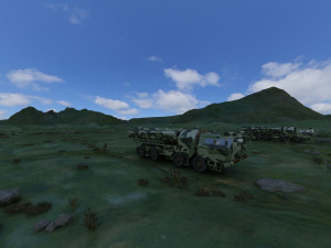 missile car Modelo 3D