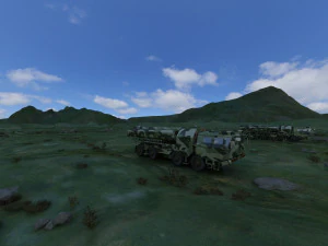 macchina missilistica Modello 3D