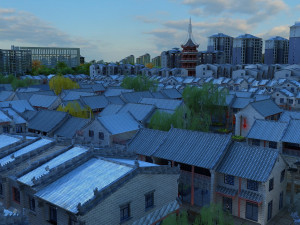 city building 3Dモデル