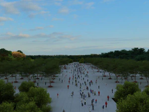 constru&ccedil;&atilde;o da cidade Modelo 3D