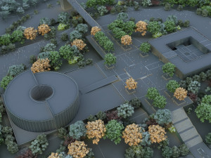 city building Model 3D