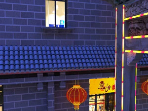 city night view 3D Model