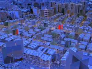 city night view 3D Model