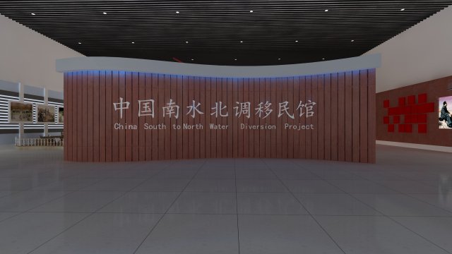 museum 3D 모델 .c4d .max .obj .3ds .fbx .stl .blend 