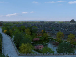 古代建築 3Dモデル