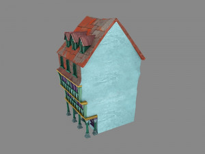 cartoon house 3D Model