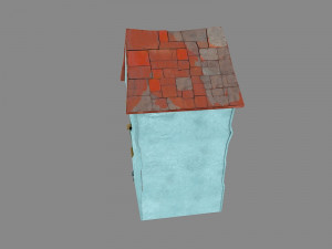 cartoon house 3D Model