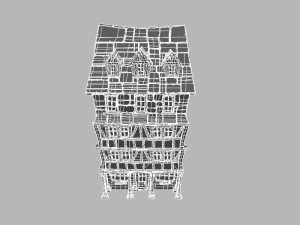 cartoon house 3D Model
