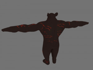 bear strange 3D 모델