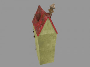 cartoon house 3Dモデル