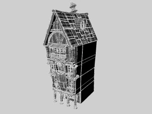 cartoon house 3D Model