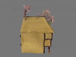 cartoon house 3D Model