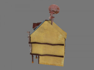 cartoon house 3D Model