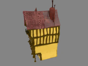 cartoon house 3D Model
