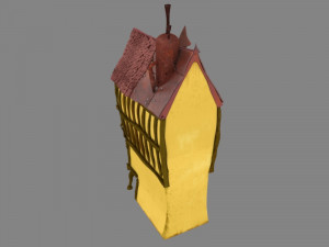 cartoon house Modelo 3D