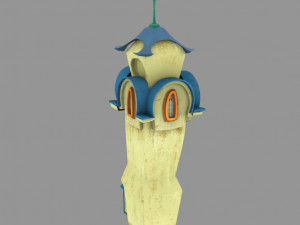 cartoon house 3D Model