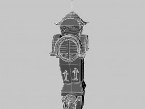 cartoon house 3D Model