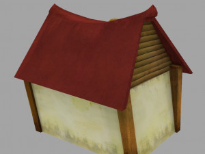 cartoon house 3Dモデル