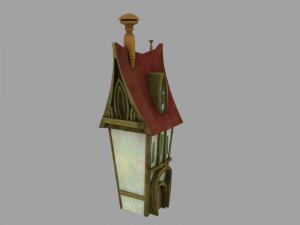 cartoon house 3D-Modell