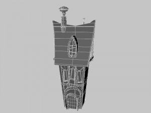 cartoon house 3D-Modell