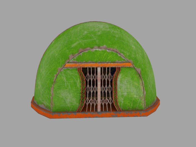 cartoon house 3D Model .c4d .max .obj .3ds .fbx .stl .blend 