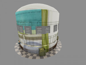 cartoon house 3D Model