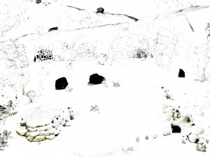 cartoon cave 3D 模型