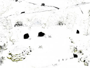 cartoon cave 3D Model