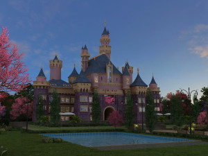 castle Modelo 3D