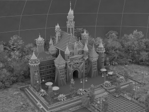 castle Modello 3D