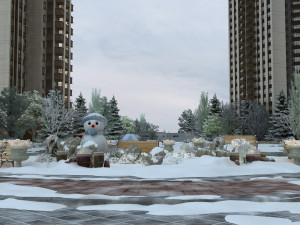 winter snow 3D Model