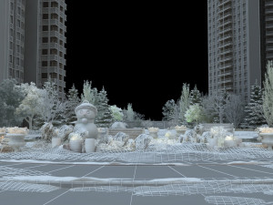 winter snow 3D Model