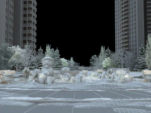 winter snow 3D Model