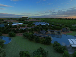 zoo building 3D Model