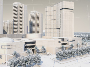 city building Modello 3D