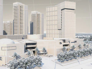 city building 3D Model