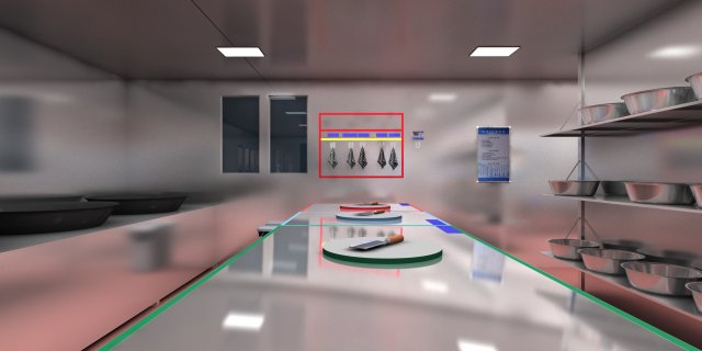 dining car kitchen 3Dモデル .c4d .max .obj .3ds .fbx .stl .blend