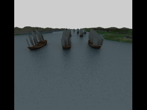 ancient warships 3D Models