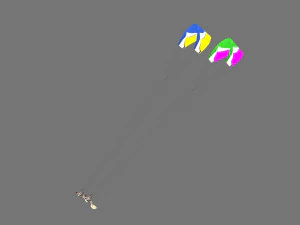 paragliding 3D Model